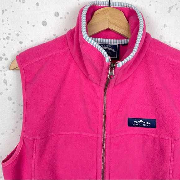 Lauren James Preptec Fleece Vest L - Picture 4 of 10
